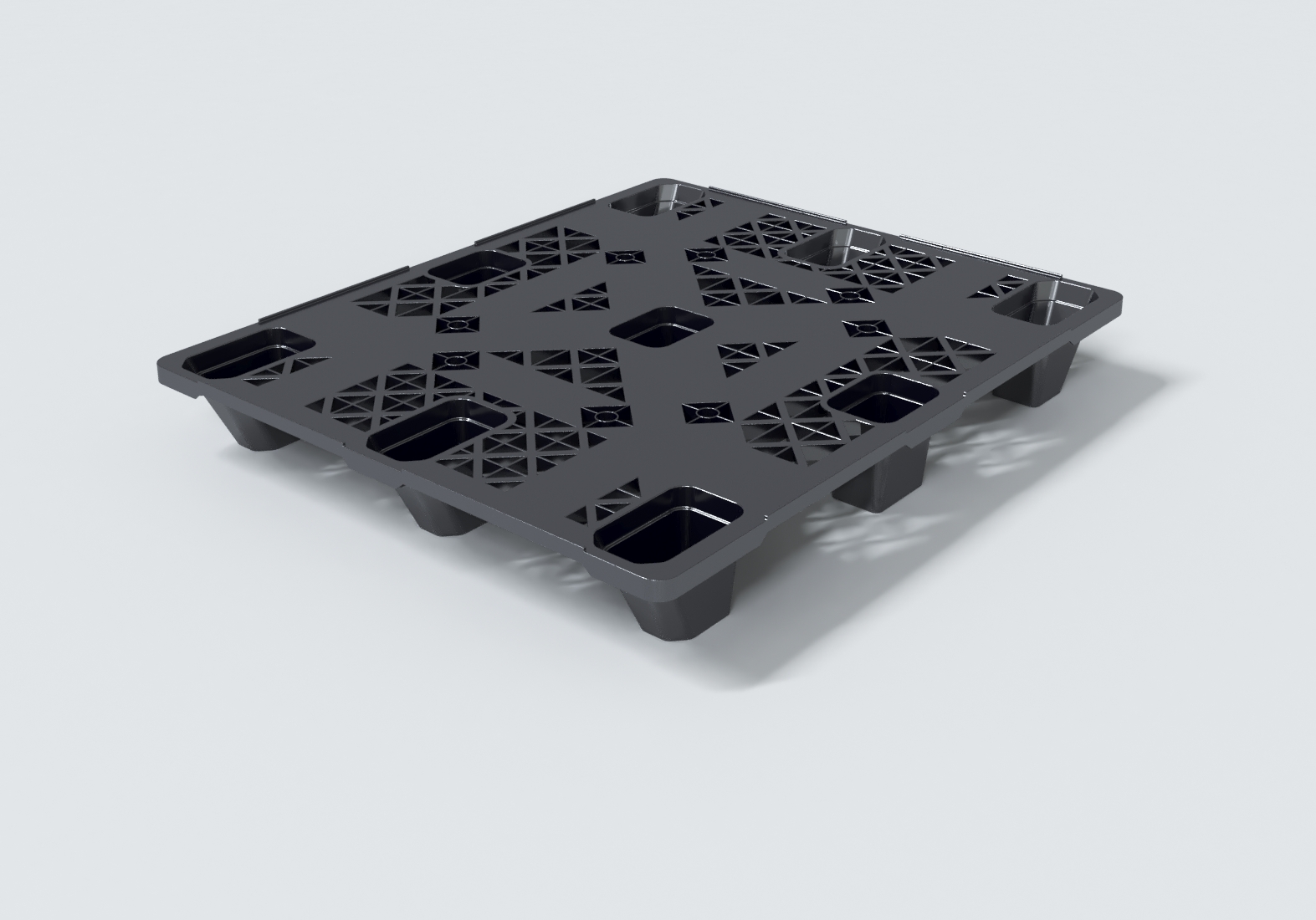 Pallet EX 1210 — Pallets de plástico reciclado
