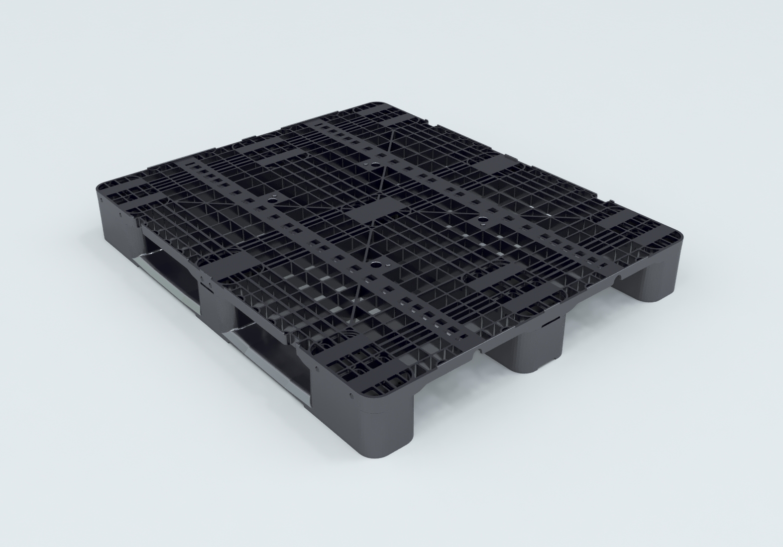 Pallet MD 1210 — Pallets de plástico reciclado